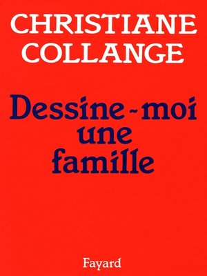 cover image of Dessine-moi une famille